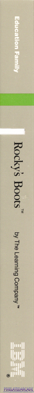 Rocky's Boots Cover Art: Left Spine