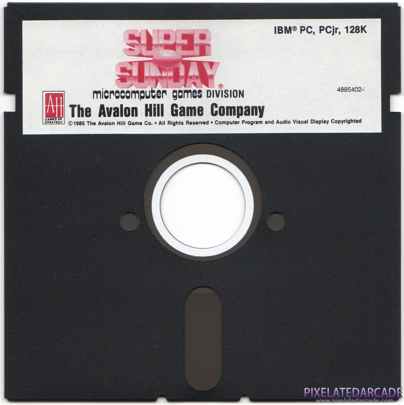 Super Bowl Sunday Cover Art: Disk 1 of 2 Super Bowl Sunday Cover Art: Disk 1 of 2