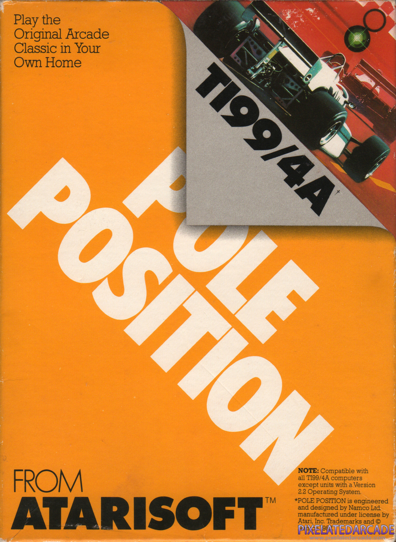 Pole Position Cover Art: Pole Position Cover Art: