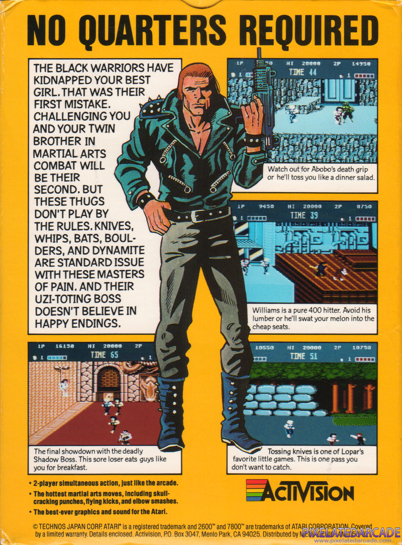 Double Dragon Cover Art: Double Dragon Cover Art: