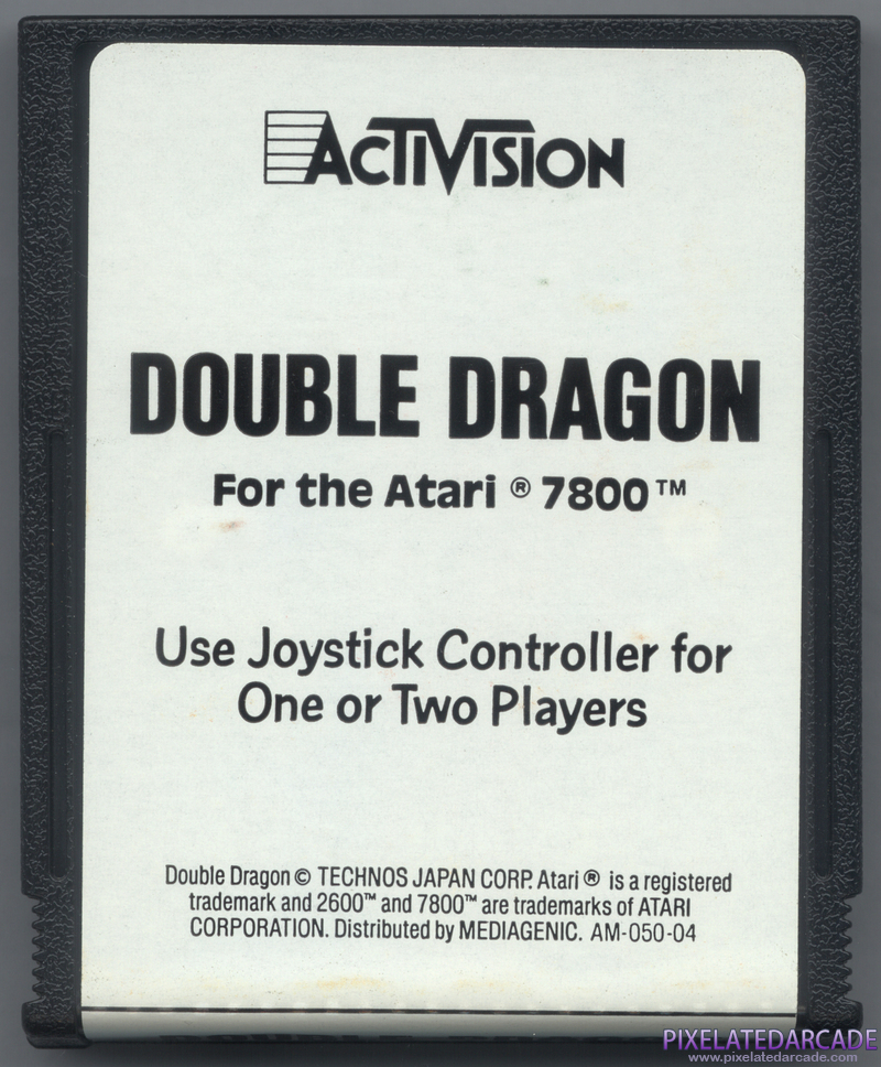 Double Dragon Cover Art: Front Double Dragon Cover Art: Front