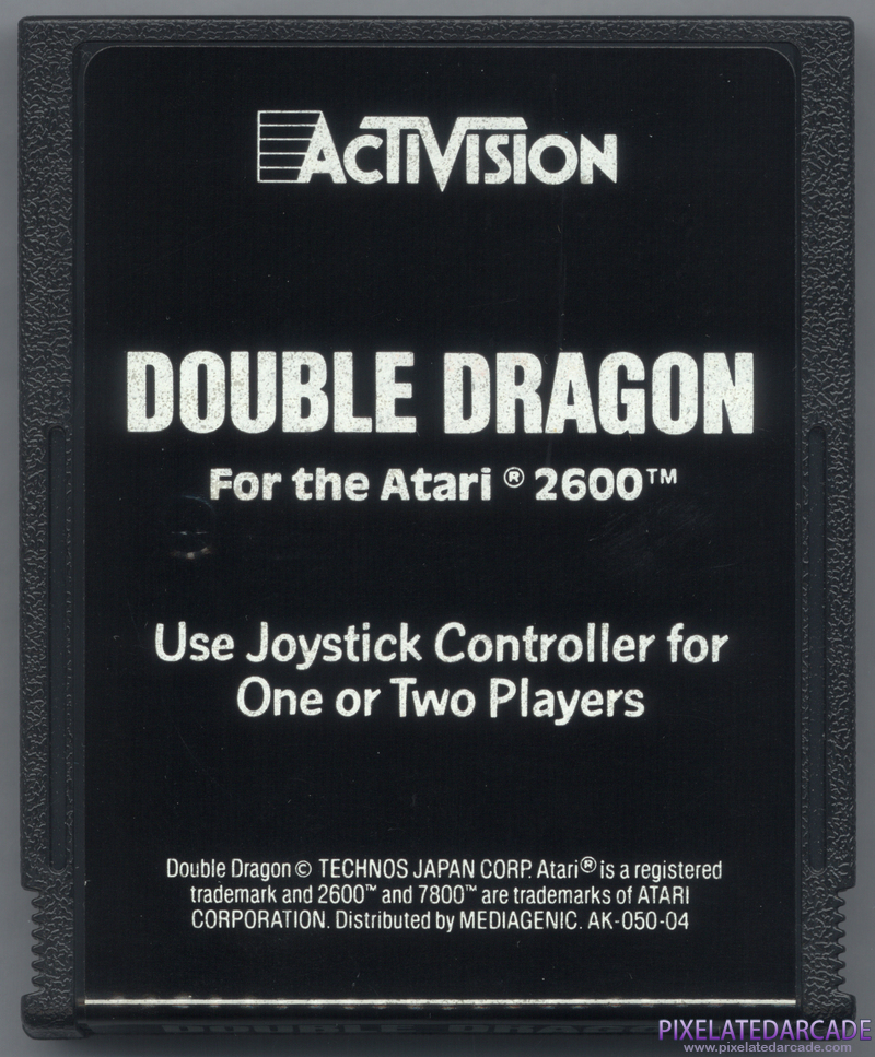 Double Dragon Cover Art: Front Double Dragon Cover Art: Front