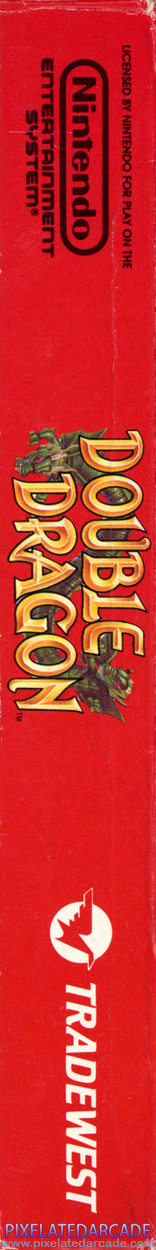 Double Dragon Cover Art: Left Spine Double Dragon Cover Art: Left Spine