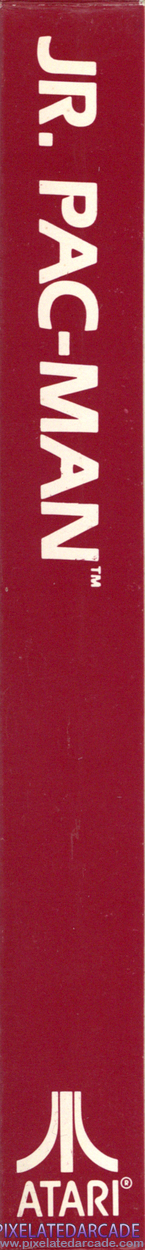Jr. Pac-Man Cover Art: Right Spine Jr. Pac-Man Cover Art: Right Spine