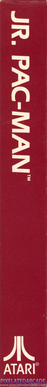 Jr. Pac-Man Cover Art: Left Spine Jr. Pac-Man Cover Art: Left Spine