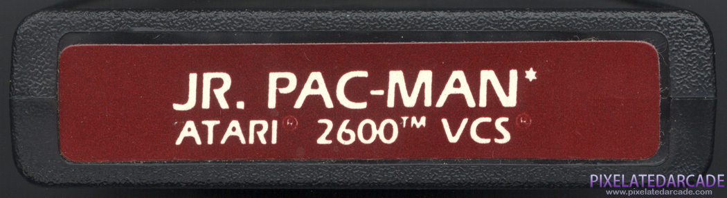 Jr. Pac-Man Cover Art: Top Jr. Pac-Man Cover Art: Top