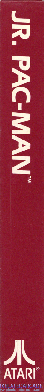 Jr. Pac-Man Cover Art: Right Spine Jr. Pac-Man Cover Art: Right Spine