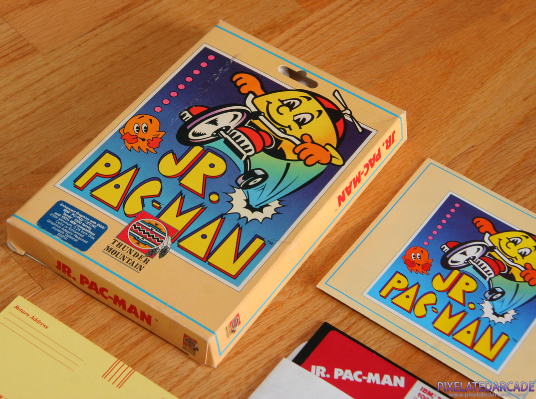 Jr. Pac-Man Cover Art: Jr. Pac-Man Cover Art: