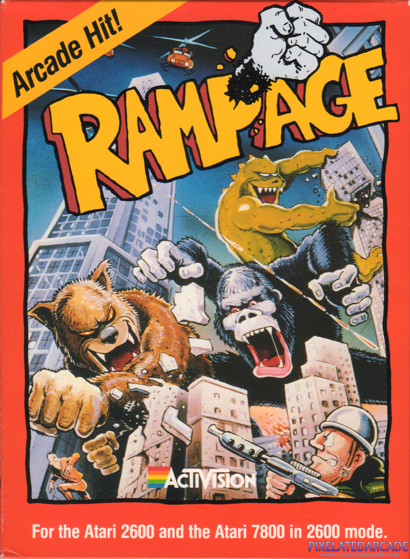 Rampage Cover Art: Rampage Cover Art:
