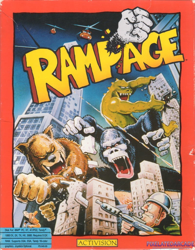 Rampage Cover Art: Rampage Cover Art: