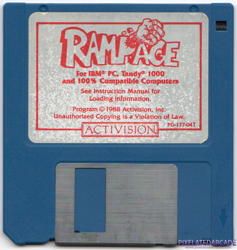 Rampage Cover Art: Rampage Cover Art: