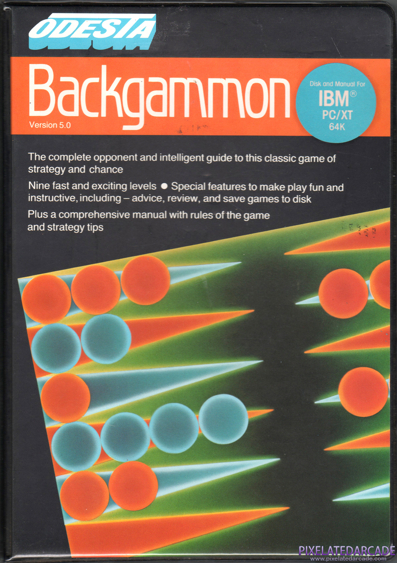 Backgammon Version 5.0 Cover Art: Backgammon Version 5.0 Cover Art: