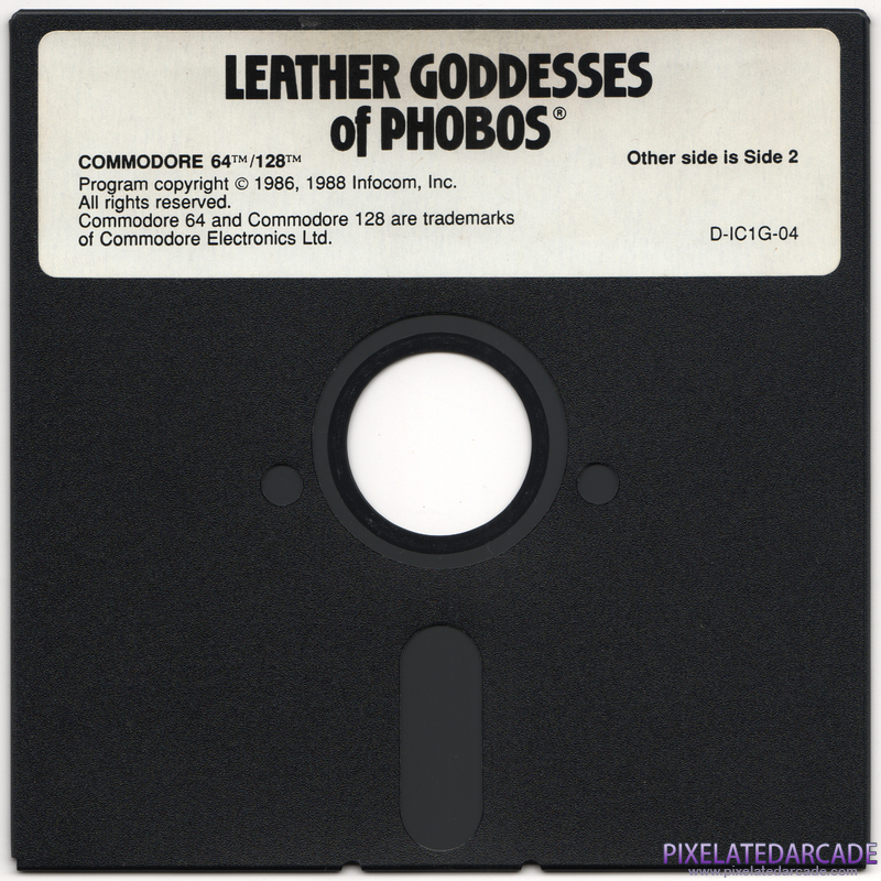 Leather Goddesses of Phobos Cover Art: 