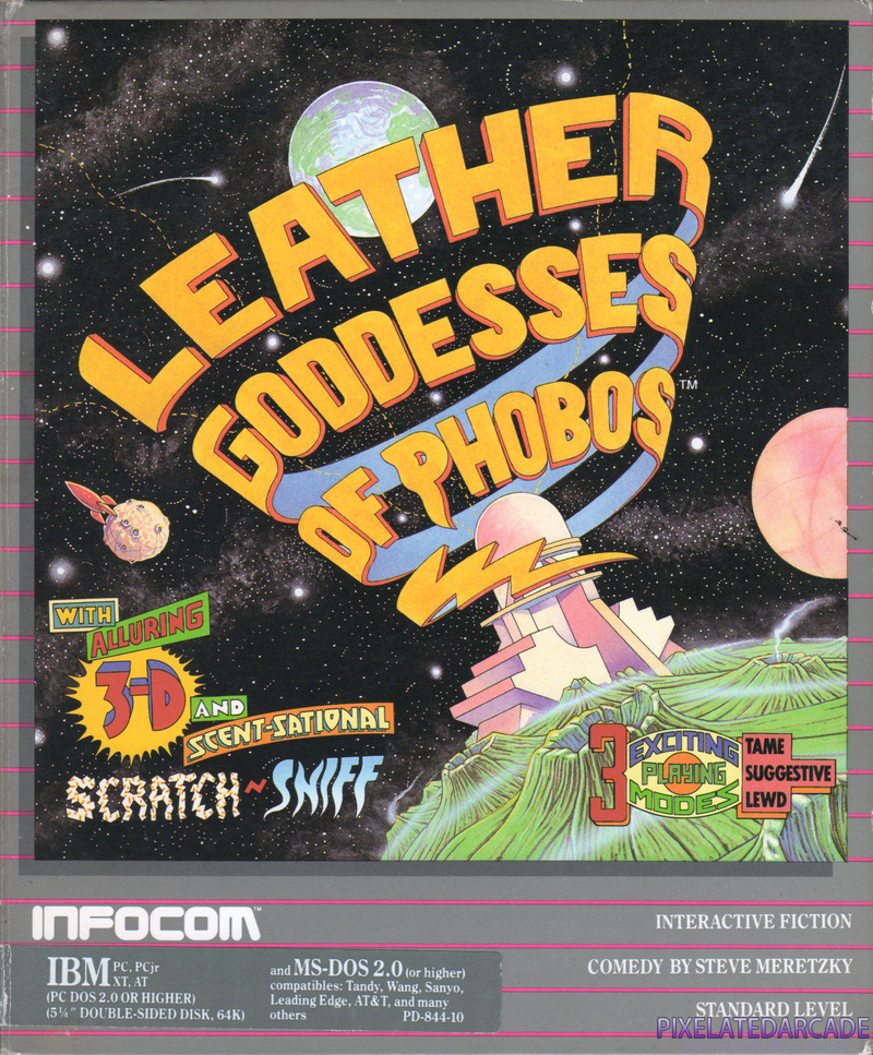 Leather Goddesses of Phobos Cover Art: 