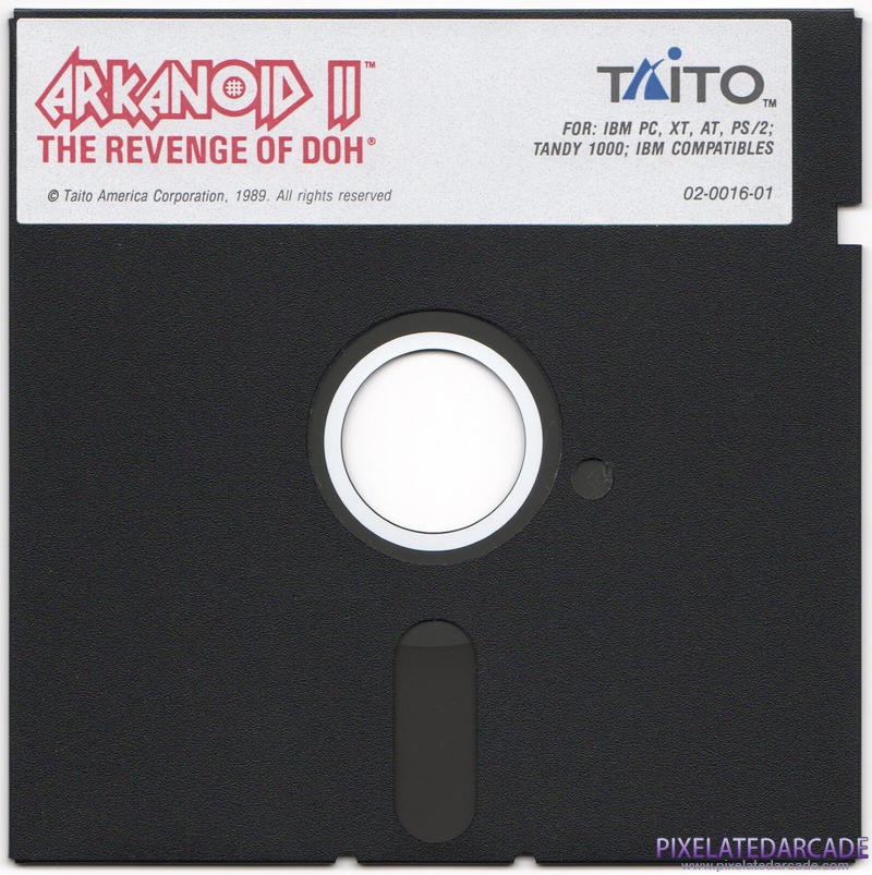 Arkanoid 2: Revenge of DOH Cover Art: Arkanoid 2: Revenge of DOH Cover Art: