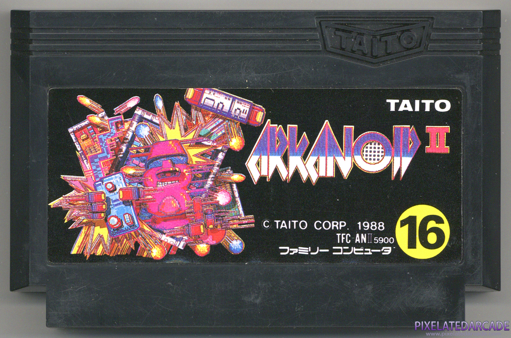 Arkanoid 2: Revenge of DOH Cover Art: Front Arkanoid 2: Revenge of DOH Cover Art: Front