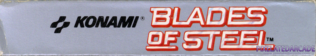 Blades of Steel Cover Art: Top Spine Blades of Steel Cover Art: Top Spine
