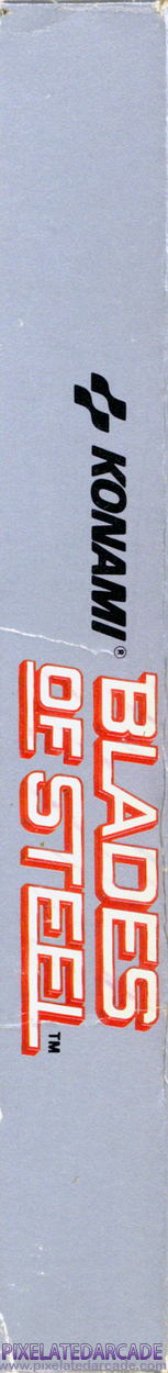 Blades of Steel Cover Art: Left Spine Blades of Steel Cover Art: Left Spine