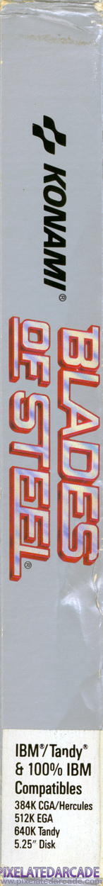 Blades of Steel Cover Art: Left Spine Blades of Steel Cover Art: Left Spine