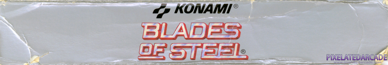 Blades of Steel Cover Art: Top Spine Blades of Steel Cover Art: Top Spine