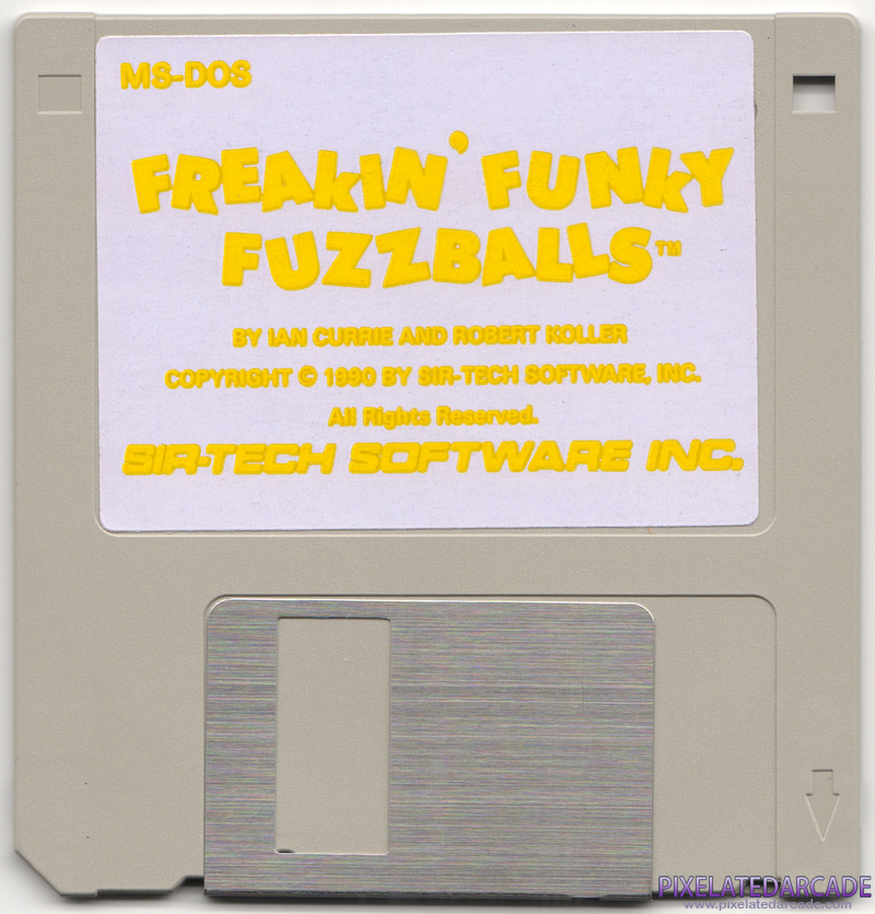 Freakin' Funky Fuzzballs Cover Art: Disk 1 of 1 Freakin' Funky Fuzzballs Cover Art: Disk 1 of 1