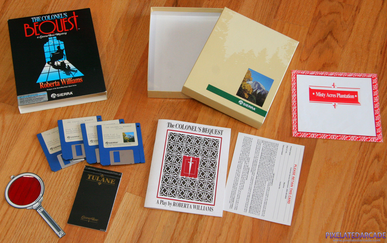 Colonel's Bequest, The Cover Art: Colonel's Bequest, The Cover Art:
