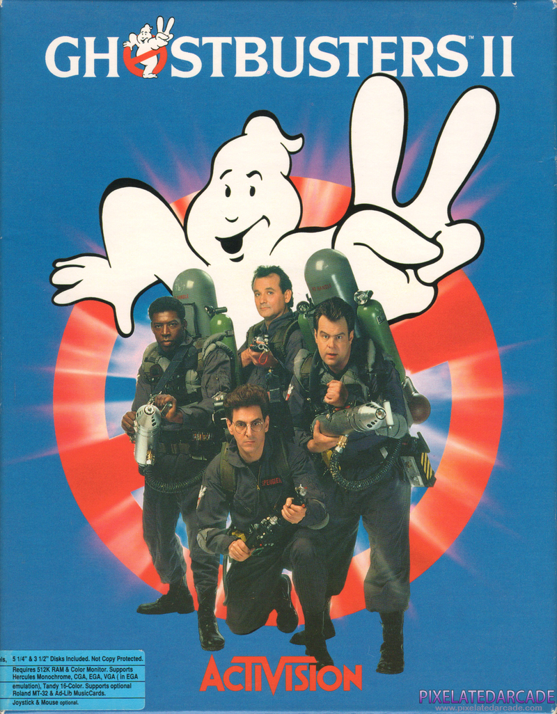 Ghostbusters II Cover Art: Ghostbusters II Cover Art: