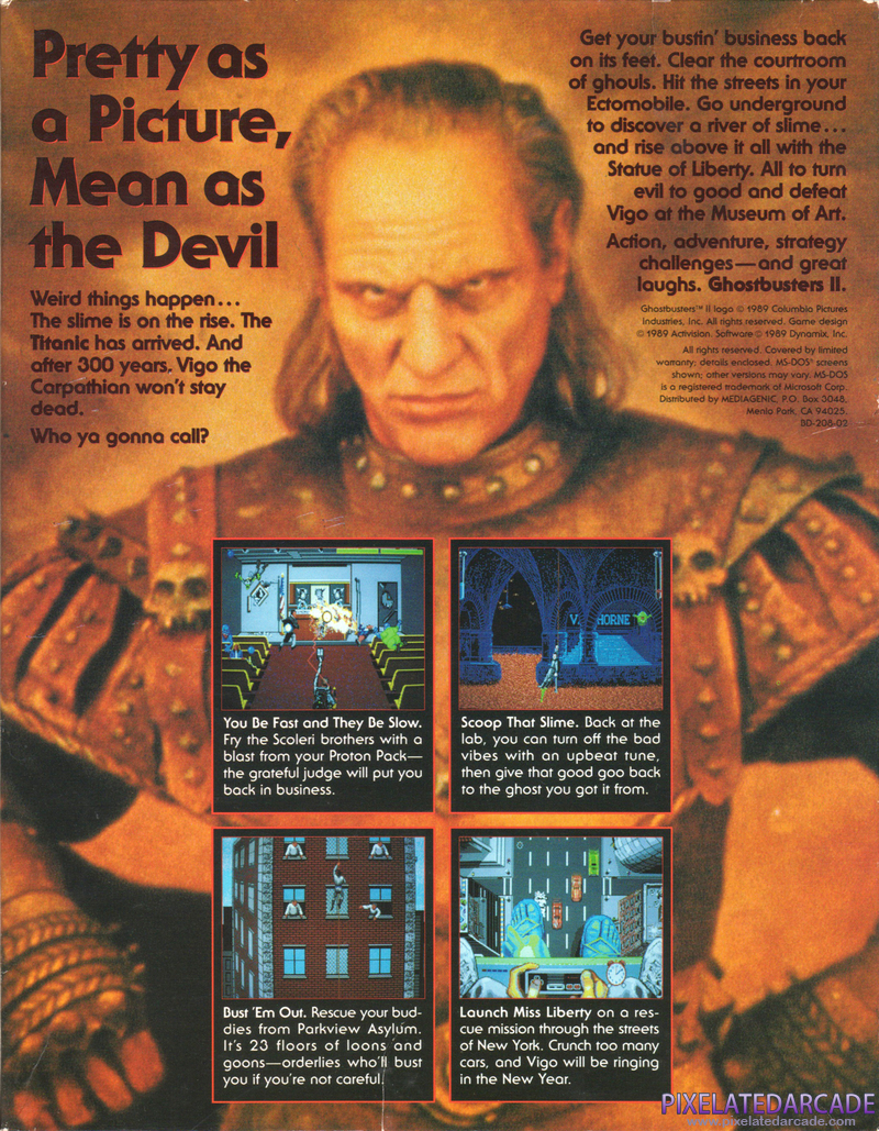 Ghostbusters II Cover Art: Ghostbusters II Cover Art: