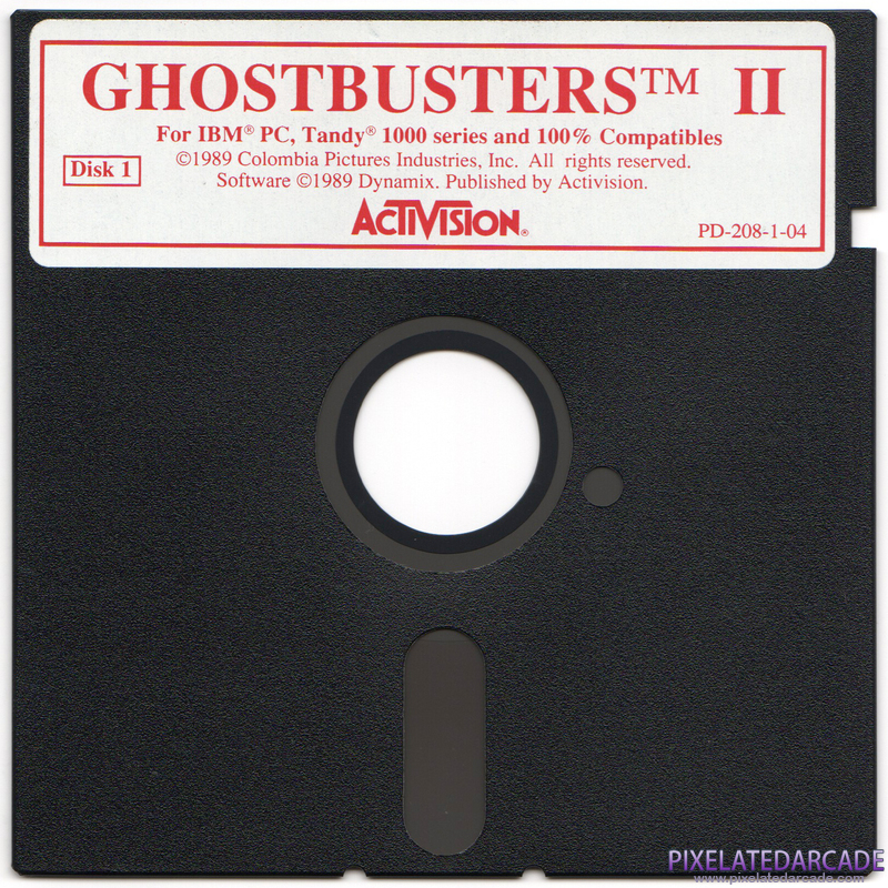 Ghostbusters II Cover Art: Disk 1 of 4 Ghostbusters II Cover Art: Disk 1 of 4