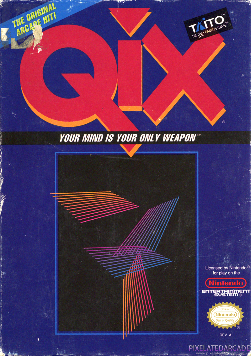 Qix Cover Art: Qix Cover Art:
