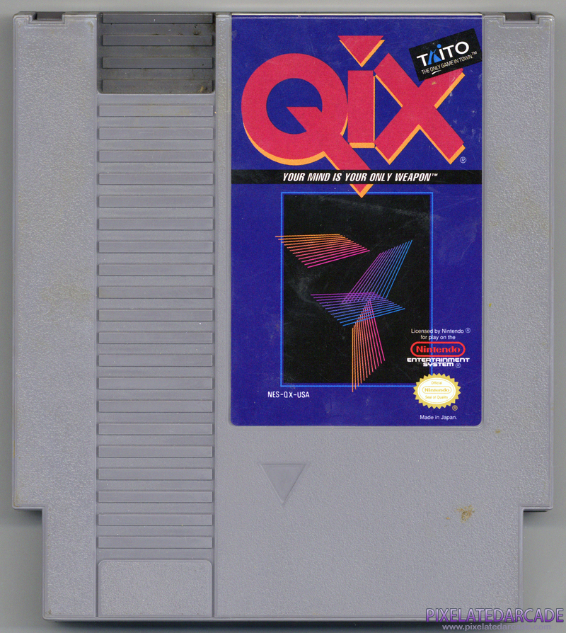 Qix Cover Art: Front Qix Cover Art: Front