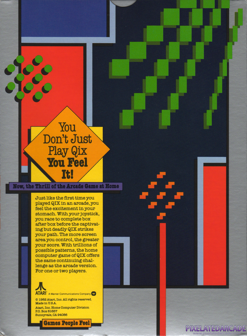 Qix Cover Art: Qix Cover Art: