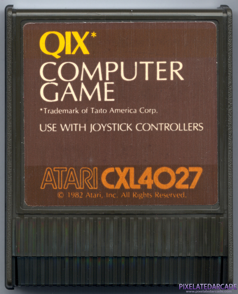 Qix Cover Art: Front Qix Cover Art: Front