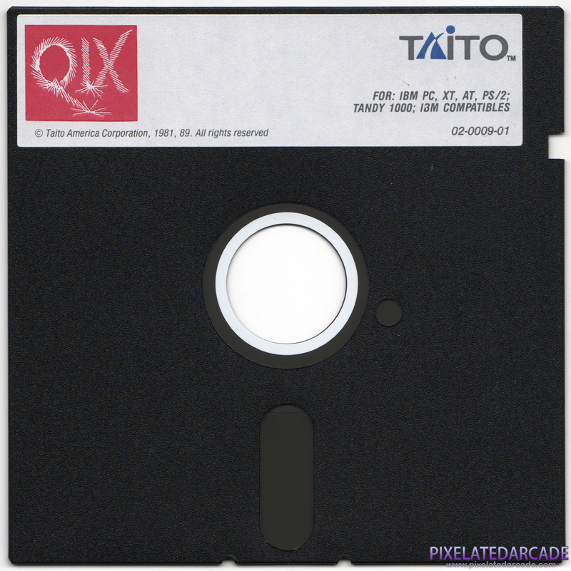 Qix Cover Art: Disk 1 of 1 Qix Cover Art: Disk 1 of 1