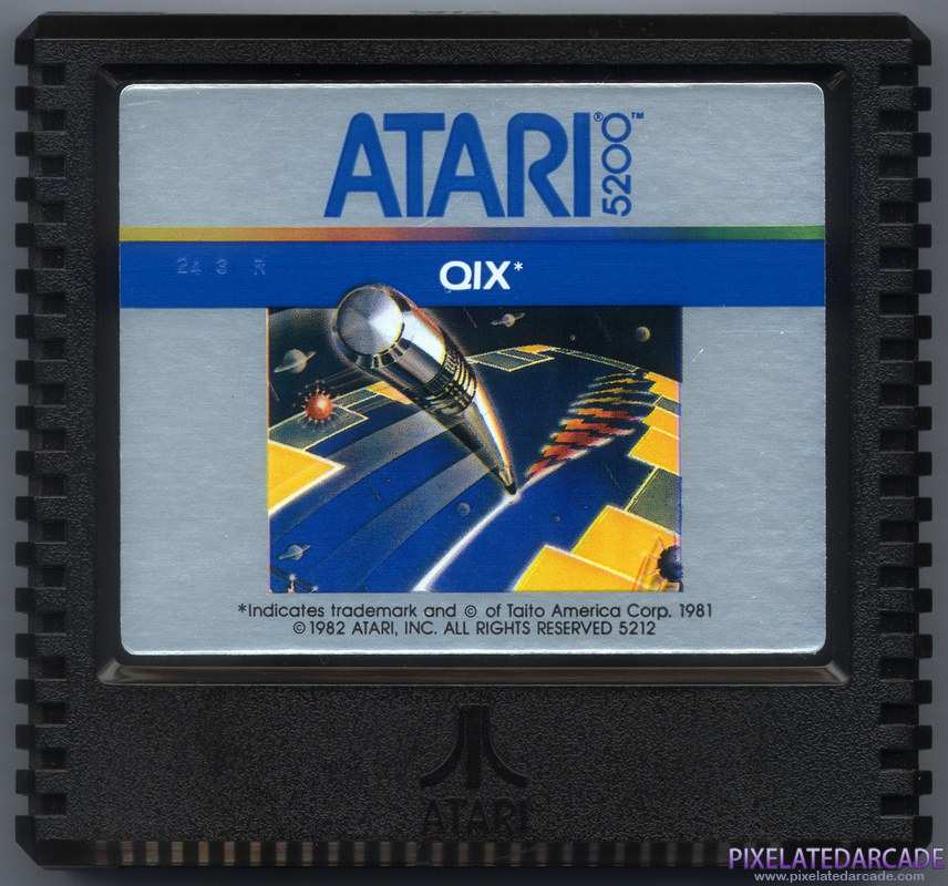 Qix Cover Art: Front Qix Cover Art: Front