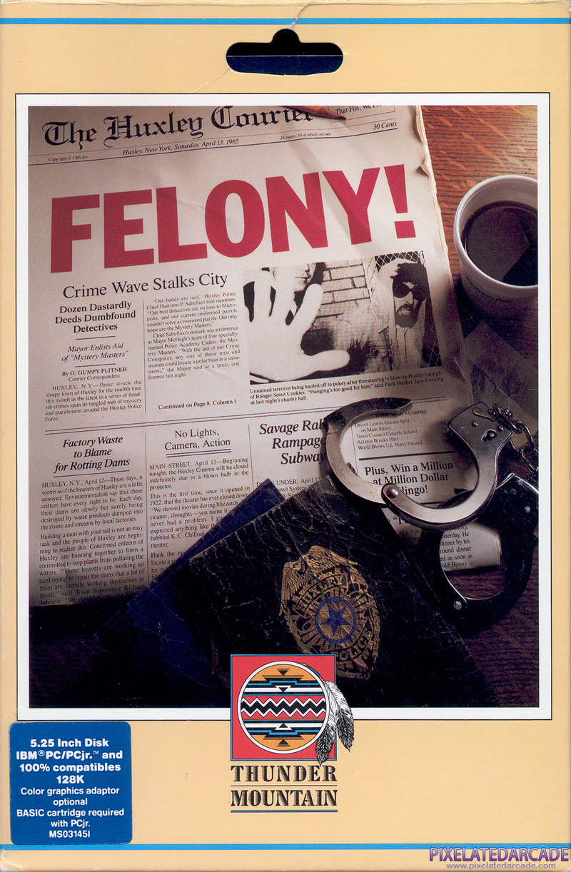 Mystery Master: Felony! Cover Art: 