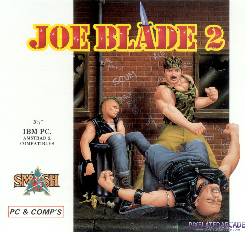Joe Blade II Cover Art: Joe Blade II Cover Art: