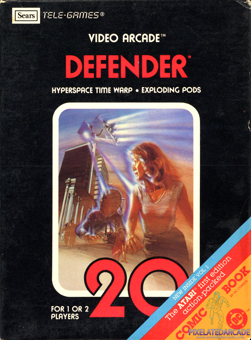 Defender Cover Art: Defender Cover Art: