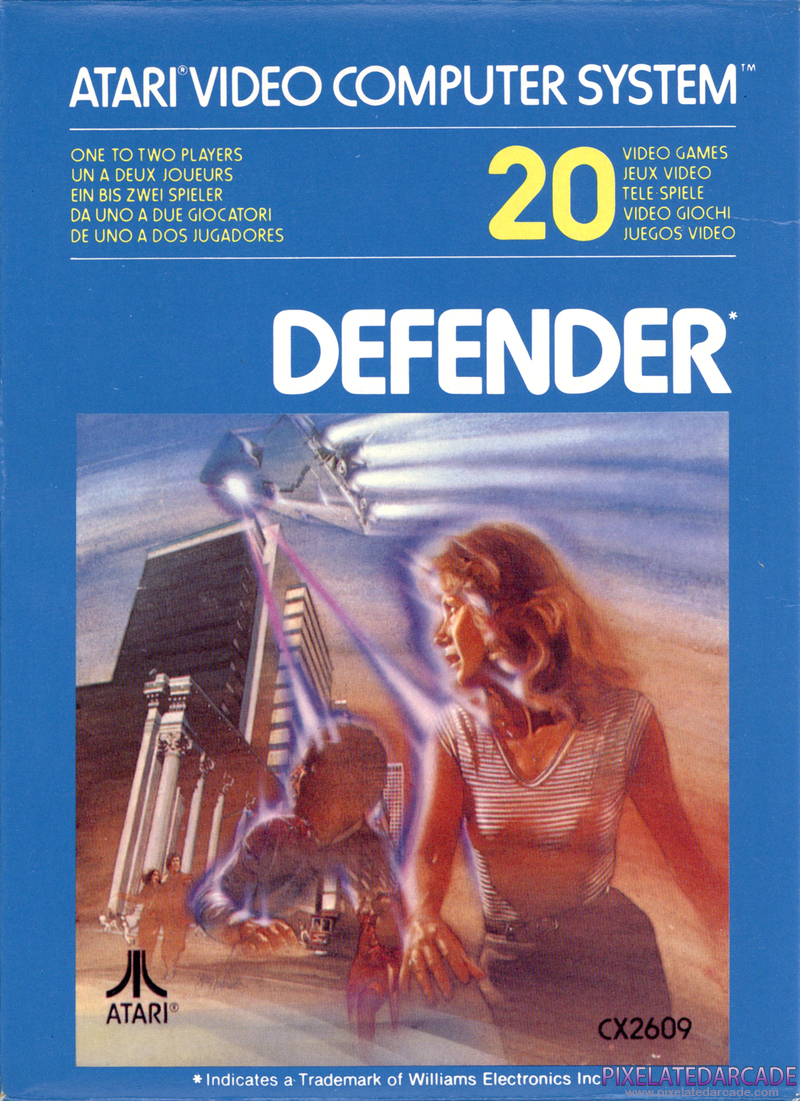 Defender Cover Art: Defender Cover Art: