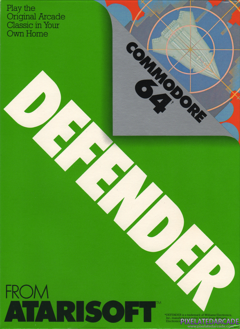 Defender Cover Art: Defender Cover Art: