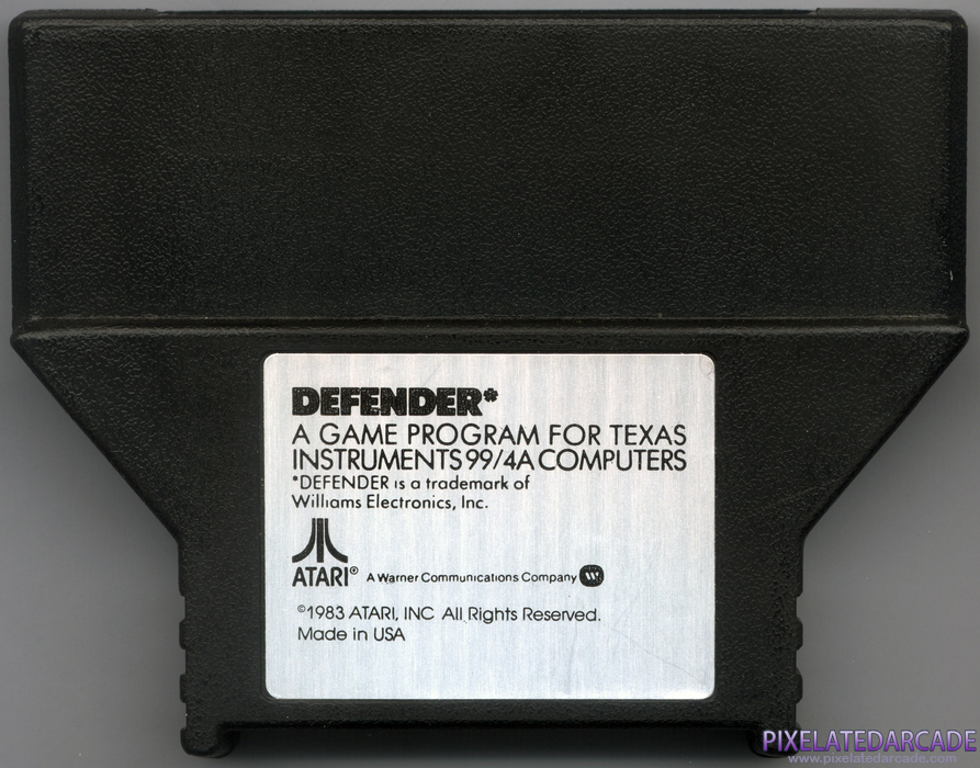 Defender Cover Art: Defender Cover Art: