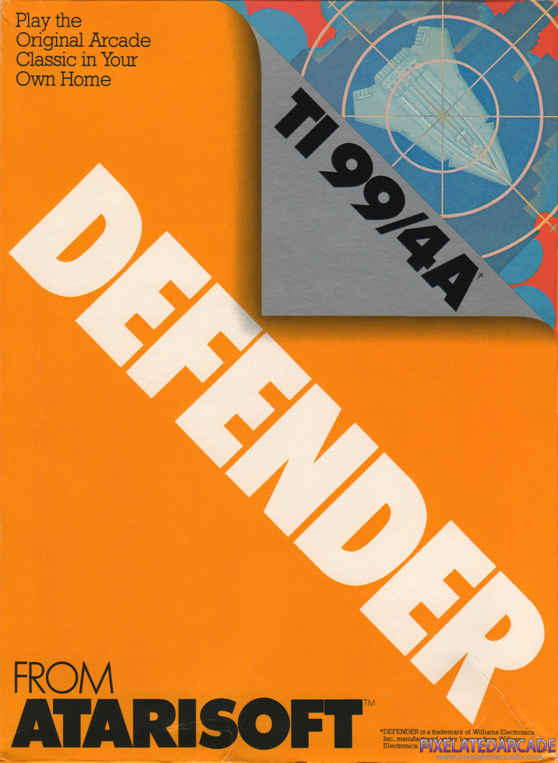 Defender Cover Art: Defender Cover Art: