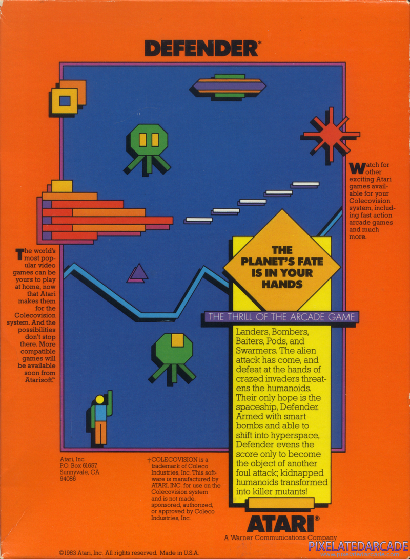 Defender Cover Art: 