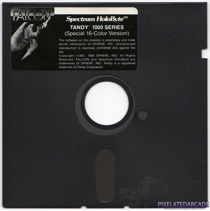 Falcon Cover Art: Tandy 16 color disk Falcon Cover Art: Tandy 16 color disk