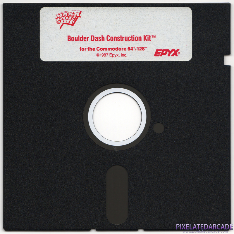 Boulder Dash Construction Kit Cover Art: Boulder Dash Construction Kit Cover Art: