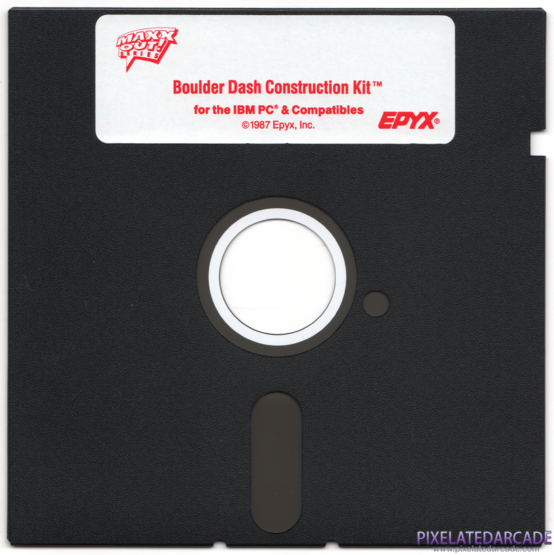 Boulder Dash Construction Kit Cover Art: Boulder Dash Construction Kit Cover Art: