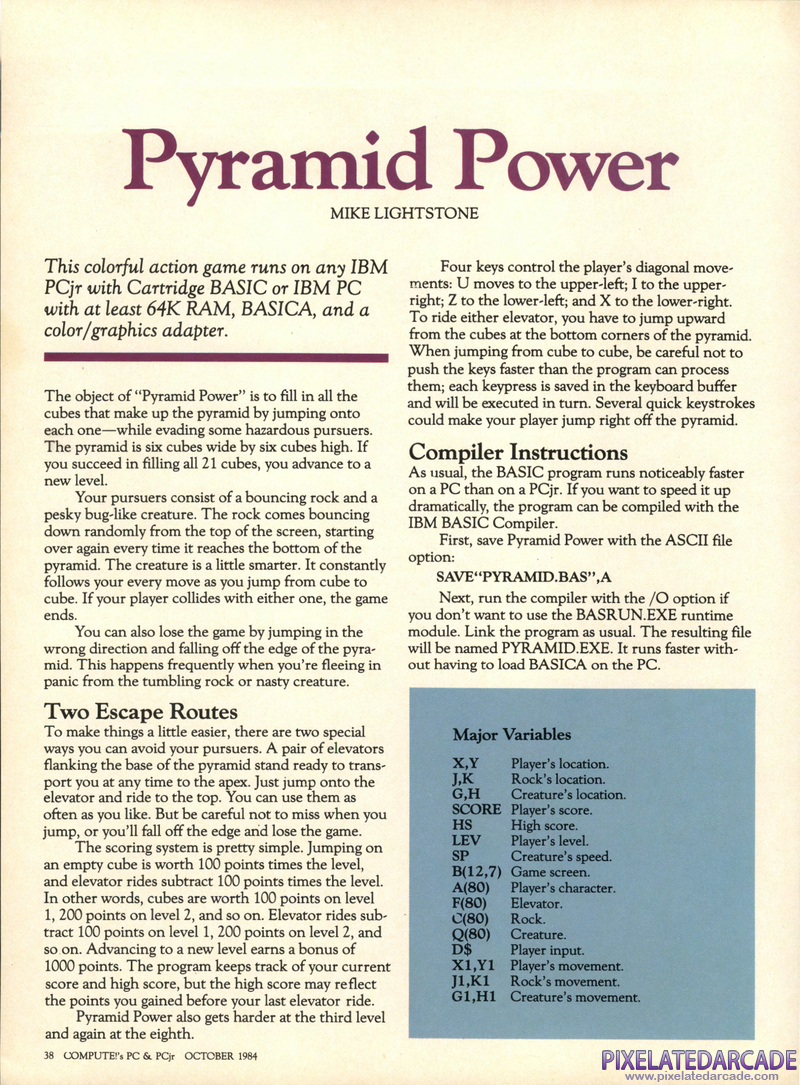 Pyramid Power Cover Art: Introduction Page Pyramid Power Cover Art: Introduction Page