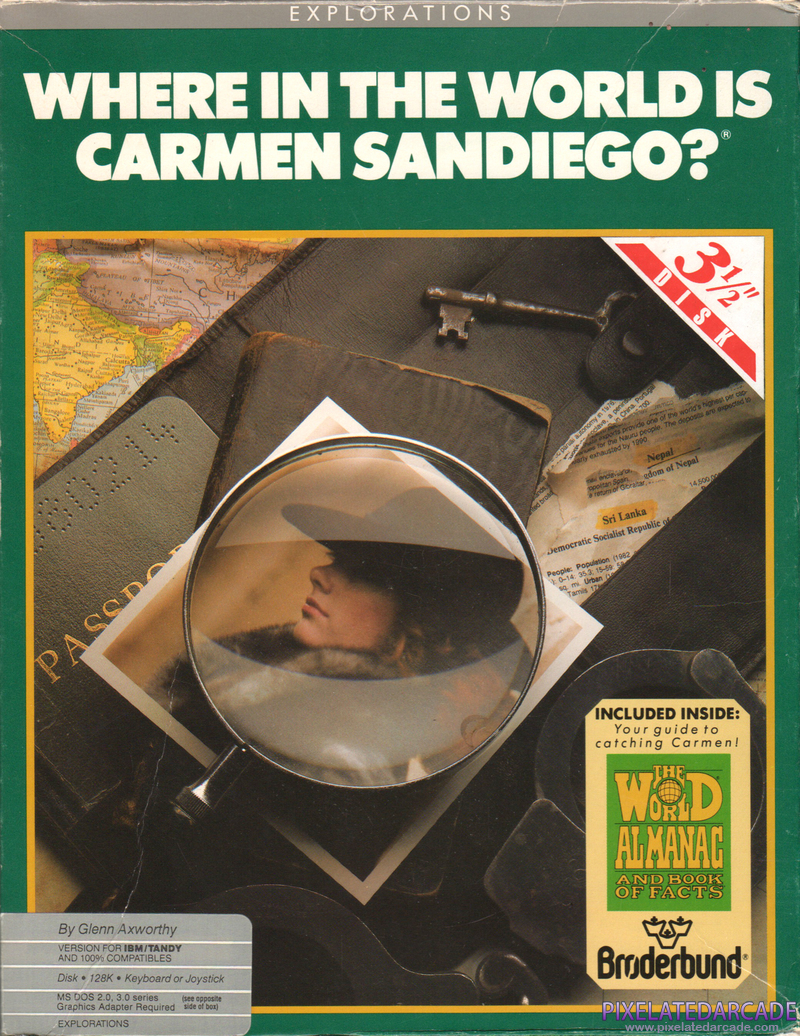Where in the World is Carmen Sandiego? Cover Art: Where in the World is Carmen Sandiego? Cover Art: