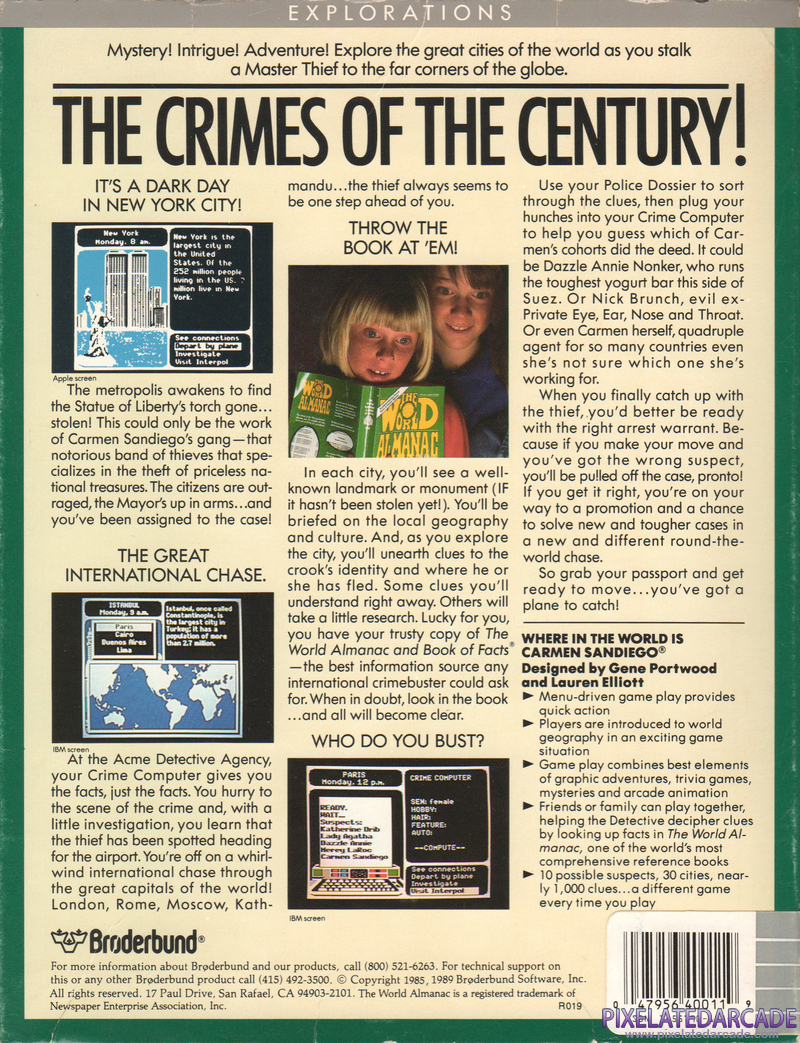 Where in the World is Carmen Sandiego? Cover Art: Where in the World is Carmen Sandiego? Cover Art: