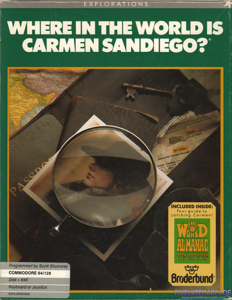 Where in the World is Carmen Sandiego? Cover Art: Where in the World is Carmen Sandiego? Cover Art: